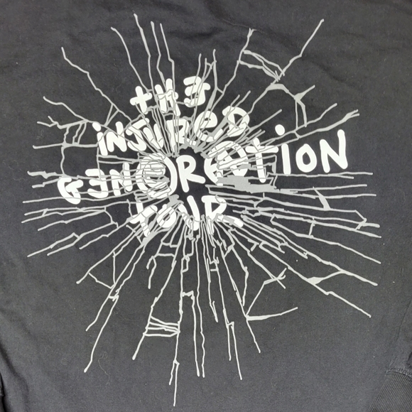 Nagri X ASAP Rocky Injured Generation Tour Long Sleeve Tshirt Medium (A8) - Picture 7 of 8